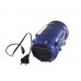 FixtureDisplays® Rechargeable Camping Lantern Solar Flashlight Emergency Lantern with USB Power Bank Blue 16991